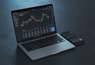 Activity tracking panel — reviewing trading history and fund performance