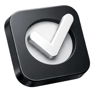 3D approval checkmark icon on the Palm Capitora about page